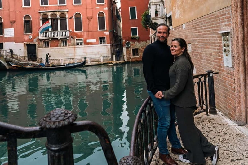 Venice private photo shoot with a local photographer! - The best time for your pictures