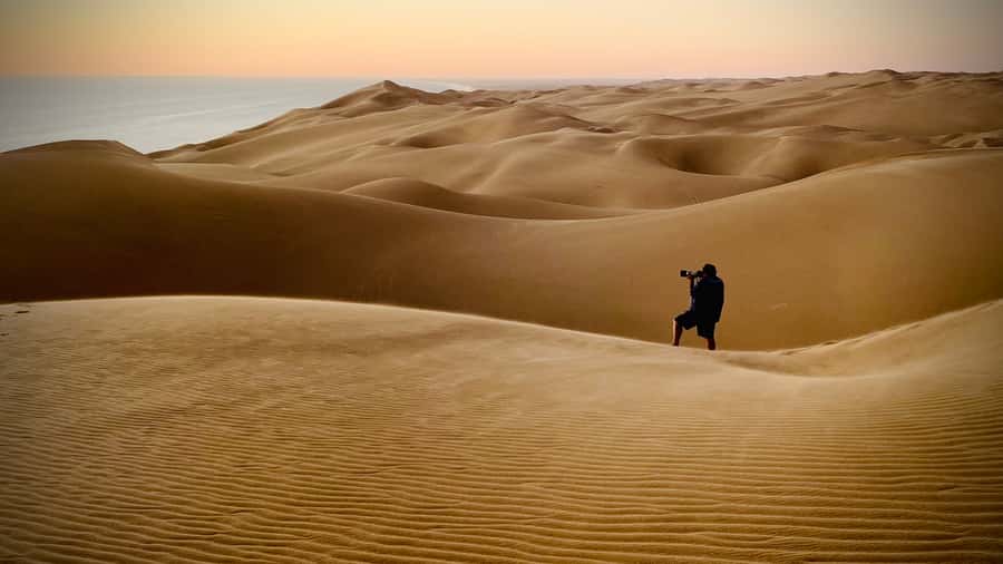 Walvis Bay: Sandwich Harbour Sunset Photography Tour - The 4x4 ride is part of the show