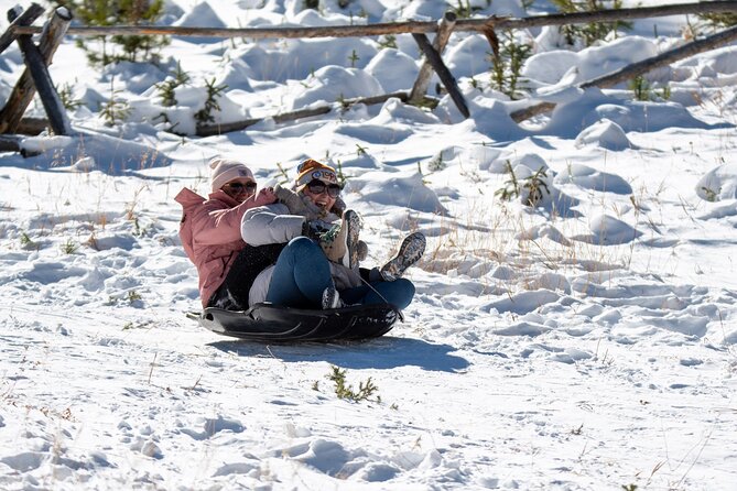 Winter Wonderland Adventure Tour | Sledding (Wildside 4x4 Tours) - Hidden Valley: the tour’s main play stop