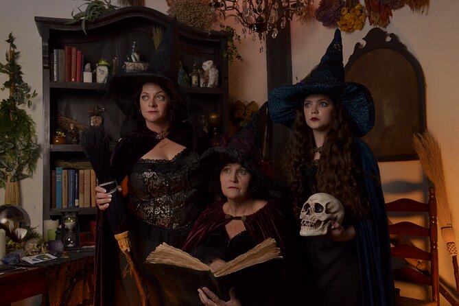 Witch Costume Photo Shoot - Witch Cottage theatrical set - Is $95 per person good value?