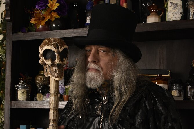 Witch Costume Photo Shoot - Witch Cottage theatrical set - Best times to book your session